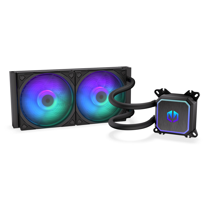ENDORFY Navis F240 ARGB Suoritin All-in-one-nesteenjäähdytin 24 cm Musta 1 kpl
