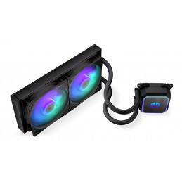 ENDORFY Navis F240 ARGB Suoritin All-in-one-nesteenjäähdytin 24 cm Musta 1 kpl