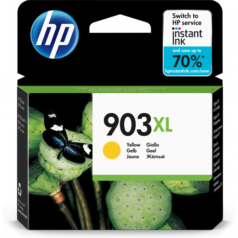 HP 903XL, alkuperäinen riittoisa keltainen mustekasetti