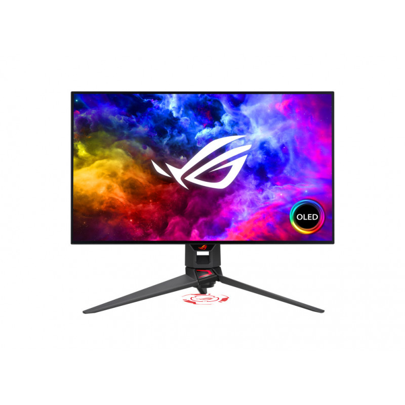 ASUS ROG Swift OLED PG27AQDM 67,3 cm (26.5") 2560 x 1440 pikseliä Wide Quad HD Musta