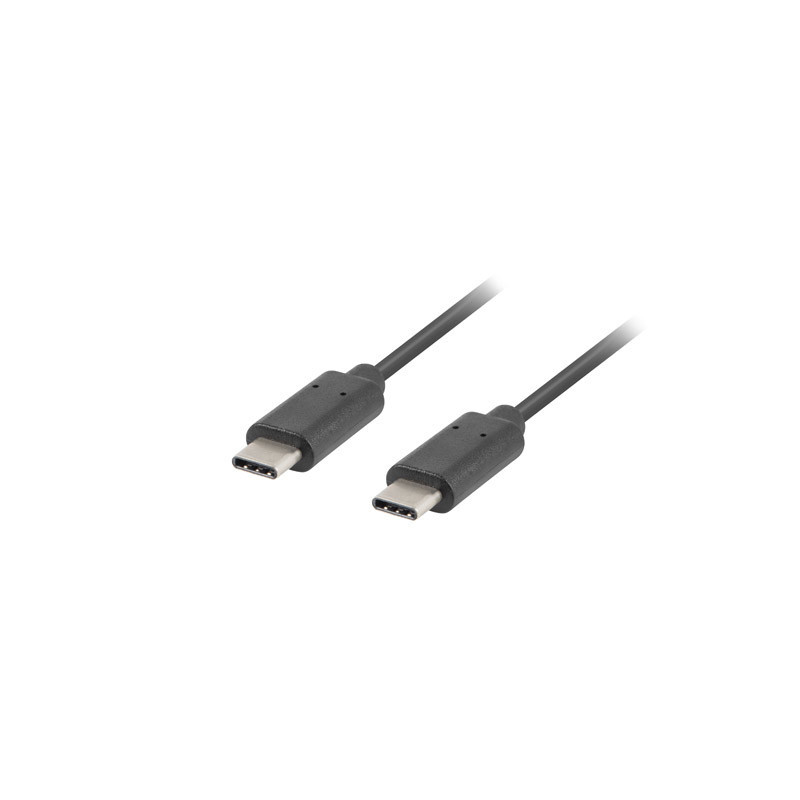 Lanberg CA-CMCM-31CU-0030-BK USB-kaapeli 3 m USB 3.2 Gen 1 (3.1 Gen 1) USB C Musta