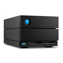 LaCie 2BIG DOCK levyjärjestelmä 40 TB Työpöytä Musta