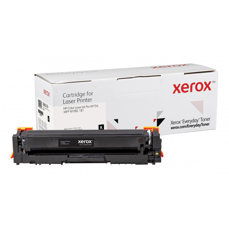 Everyday Vakiokapasiteetti Mustavalko -värikasetti Xeroxilta, HP CF530A -yhteensopiva, 1100 sivua- (006R04259)