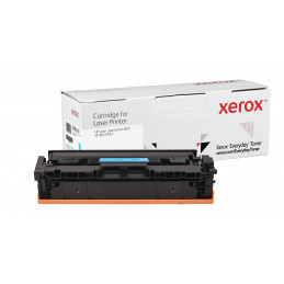 Everyday Vakiokapasiteetti Syaani -värikasetti Xeroxilta, HP W2411A -yhteensopiva, 850 sivua- (006R04201)