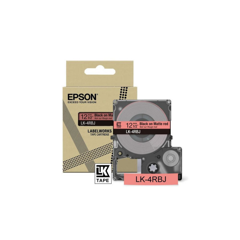 Epson LK-4RBJ Musta, Punainen