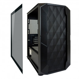 LC-Power Gaming 712MB Micro Tower Musta