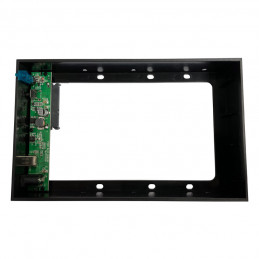 LC-Power LC-35U3-C tallennusaseman kotelo HDD- SSD-kotelo Musta 3.5"