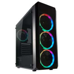 LC-Power Gaming 703B - Quad-Luxx Midi Tower Musta