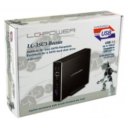 LC-Power LC-35U3-Becrux Musta 3.5"