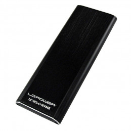 LC-Power LC-M2-C-NVME tallennusaseman kotelo SSD-kotelo Musta M.2