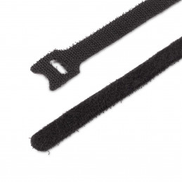 StarTech.com B506I-HOOK-LOOP-TIES nippuside Koukullinen ja lenkillinen nippuside Nailon Musta 50 kpl