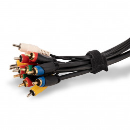 StarTech.com B506I-HOOK-LOOP-TIES nippuside Koukullinen ja lenkillinen nippuside Nailon Musta 50 kpl