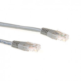 ACT UTP CAT6A 10m verkkokaapeli Harmaa U UTP (UTP)