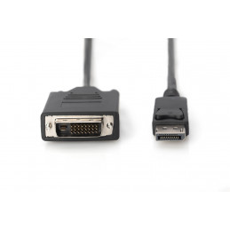 Digitus AK-340301-050-S videokaapeli-adapteri 5 m DisplayPort DVI-D Musta