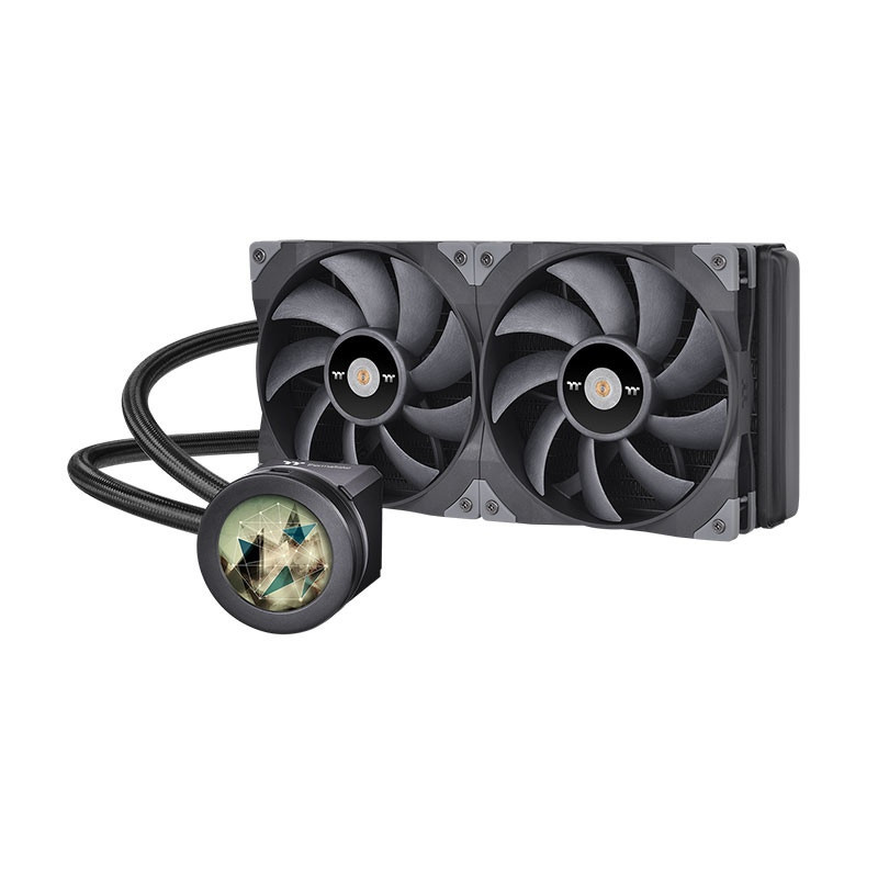 Thermaltake TT Toughliquid Ultra 280 Tietokonekotelo All-in-one-nesteenjäähdytin Musta