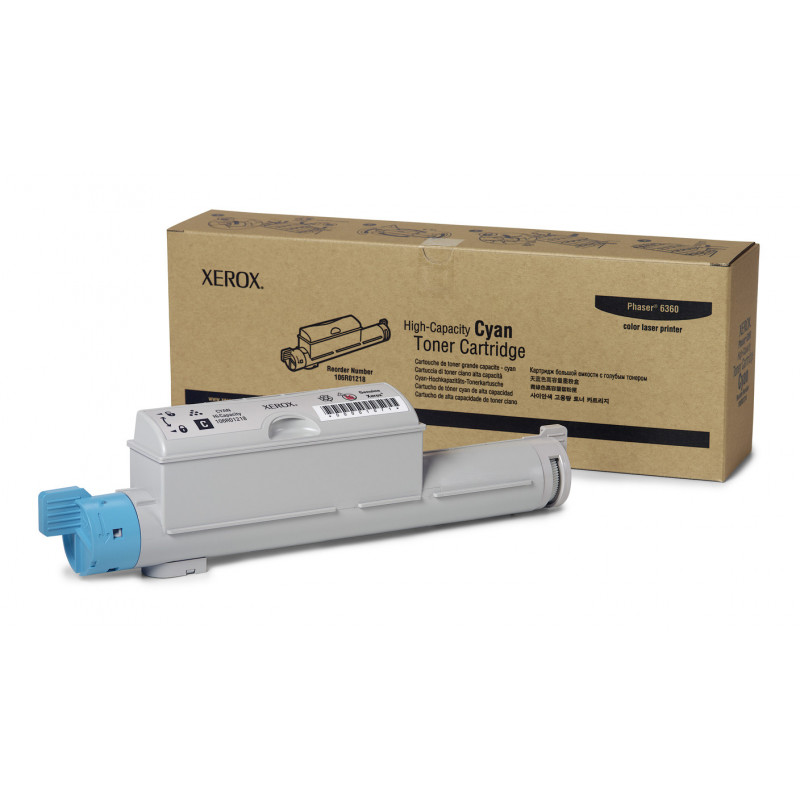 Xerox Syaani Riittoväriainekasetti, Phaser 6360