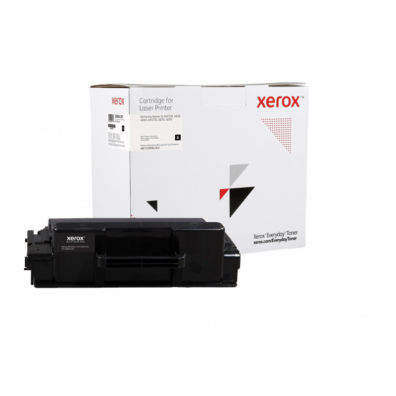 Everyday Suuri kapasiteetti Mustavalko -värikasetti Xeroxilta, Samsung MLT-D203L -yhteensopiva, 5000 sivua- (006R04299)