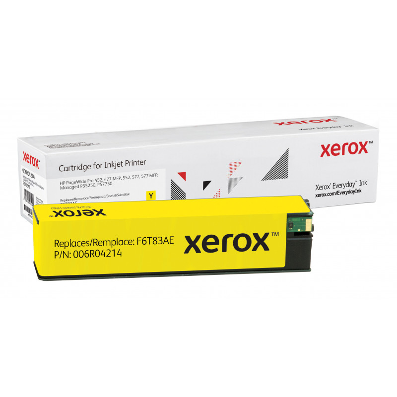 Everyday Suuri kapasiteetti Keltainen PageWide-kasetti Xeroxilta, HP F6T83AE -yhteensopiva, 7000 sivua (006R04214)