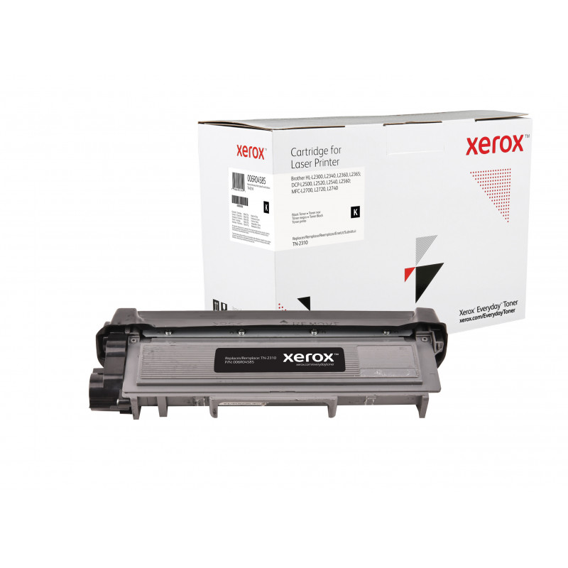 Everyday Vakiokapasiteetti Mono -värikasetti Xeroxilta, Brother TN-2310 -yhteensopiva, 1200 sivua- (006R04585)