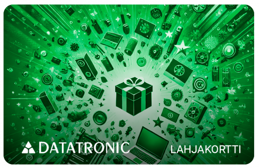 Datatronic lahjakortti, komponentit